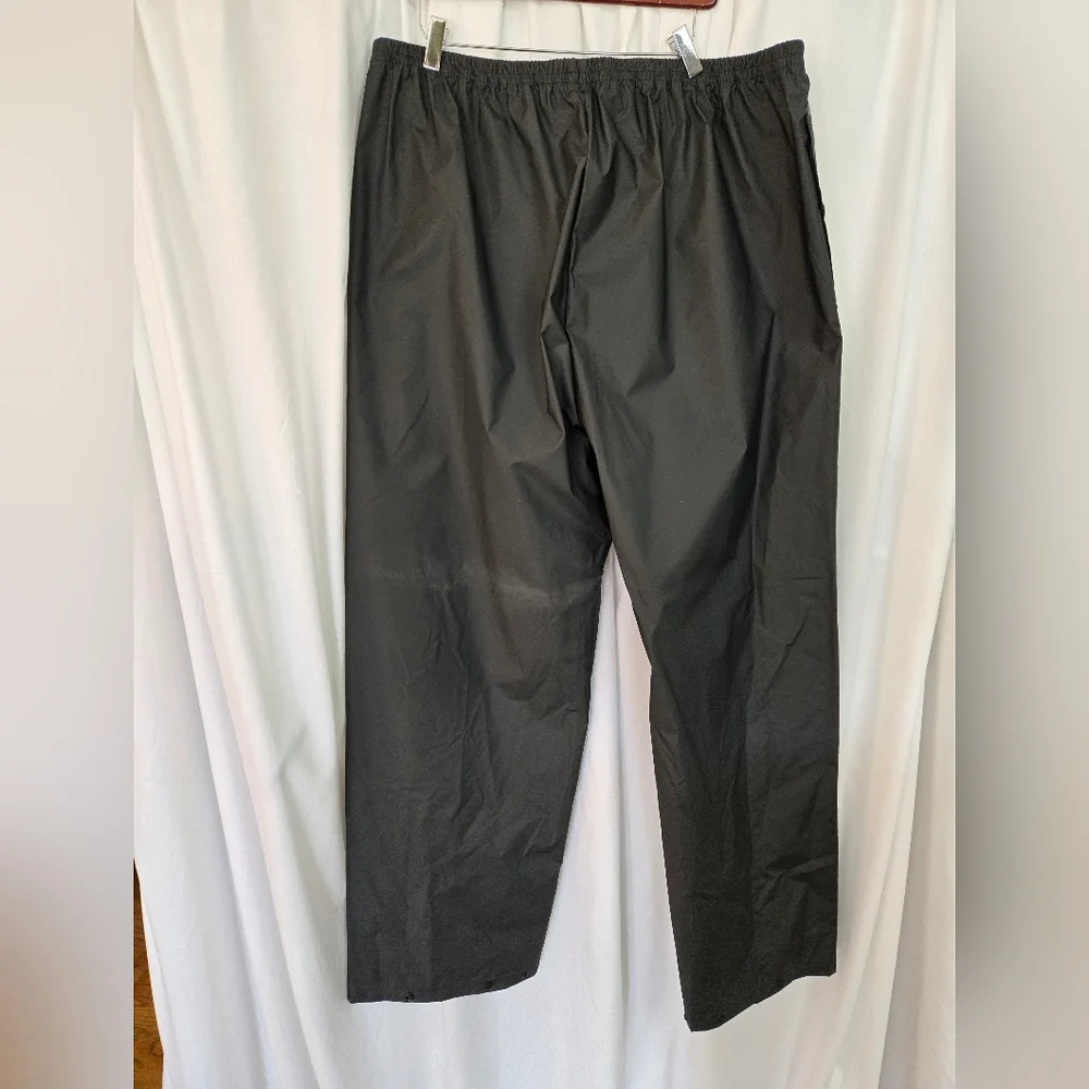Columbia Black NWT Rainproof  Pull Pants Size XXL